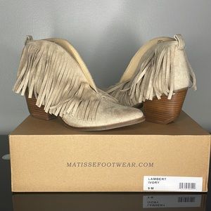 Matisse Fringe Booties